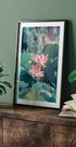 Blooming Lotus Flower Plakat - Posterbox.dk