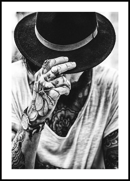 Casual Tattoo Plakat - Posterbox.dk