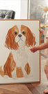 Cavalier Spaniel Dog Plakat - Posterbox.dk