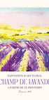 Champ De Lavande Plakat - Posterbox.dk