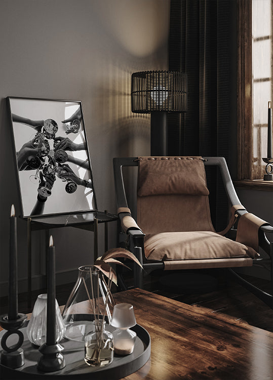 Champagne Celebration Plakat - Posterbox.dk