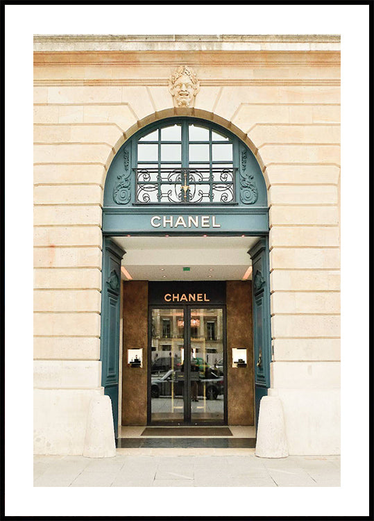 Chanel Boutique Paris Plakat - Posterbox.dk