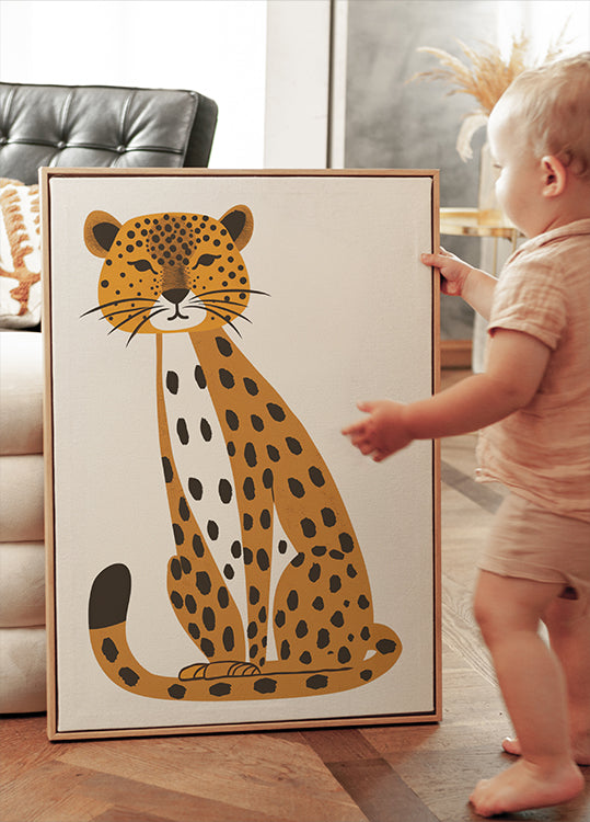 Cheetah Kids Plakat - Posterbox.dk