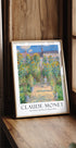Claude Monet The Artist's Garden at Vétheuil Plakat - Posterbox.dk