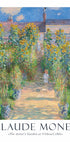 Claude Monet The Artist's Garden at Vétheuil Plakat - Posterbox.dk