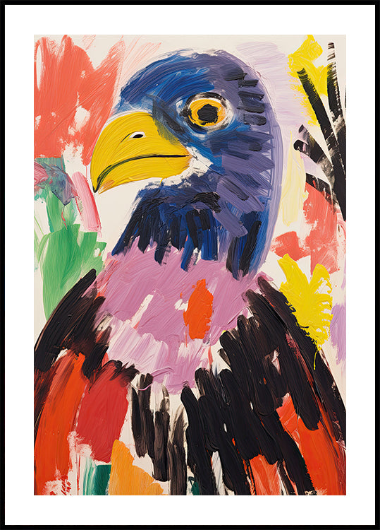 Colorful Eagle Plakat - Posterbox.dk