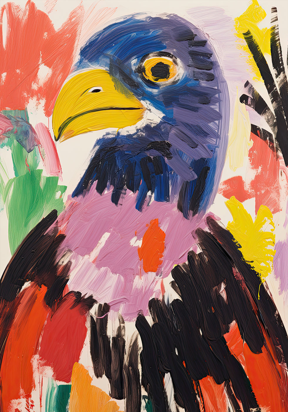 Colorful Eagle Plakat - Posterbox.dk