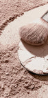Crushed Compact Powder, Soft Brush Flatlay Plakat - Posterbox.dk