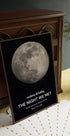 Custom Moon Phase Plakat - Posterbox.dk