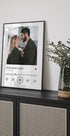 Custom Song Plaque Plakat - Posterbox.dk
