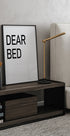 Dear Bed Typography Plakat - Posterbox.dk