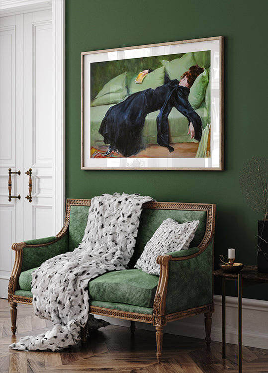 Decadent Young Woman, After the Dance Plakat - Posterbox.dk