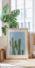 Desert Growth, Cactus Silhouettes Plakat - Posterbox