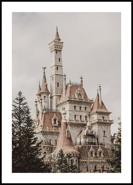 Fairytale Castle Plakat - Posterbox.dk
