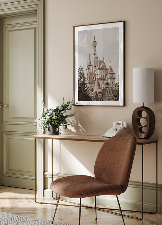 Fairytale Castle Plakat - Posterbox.dk