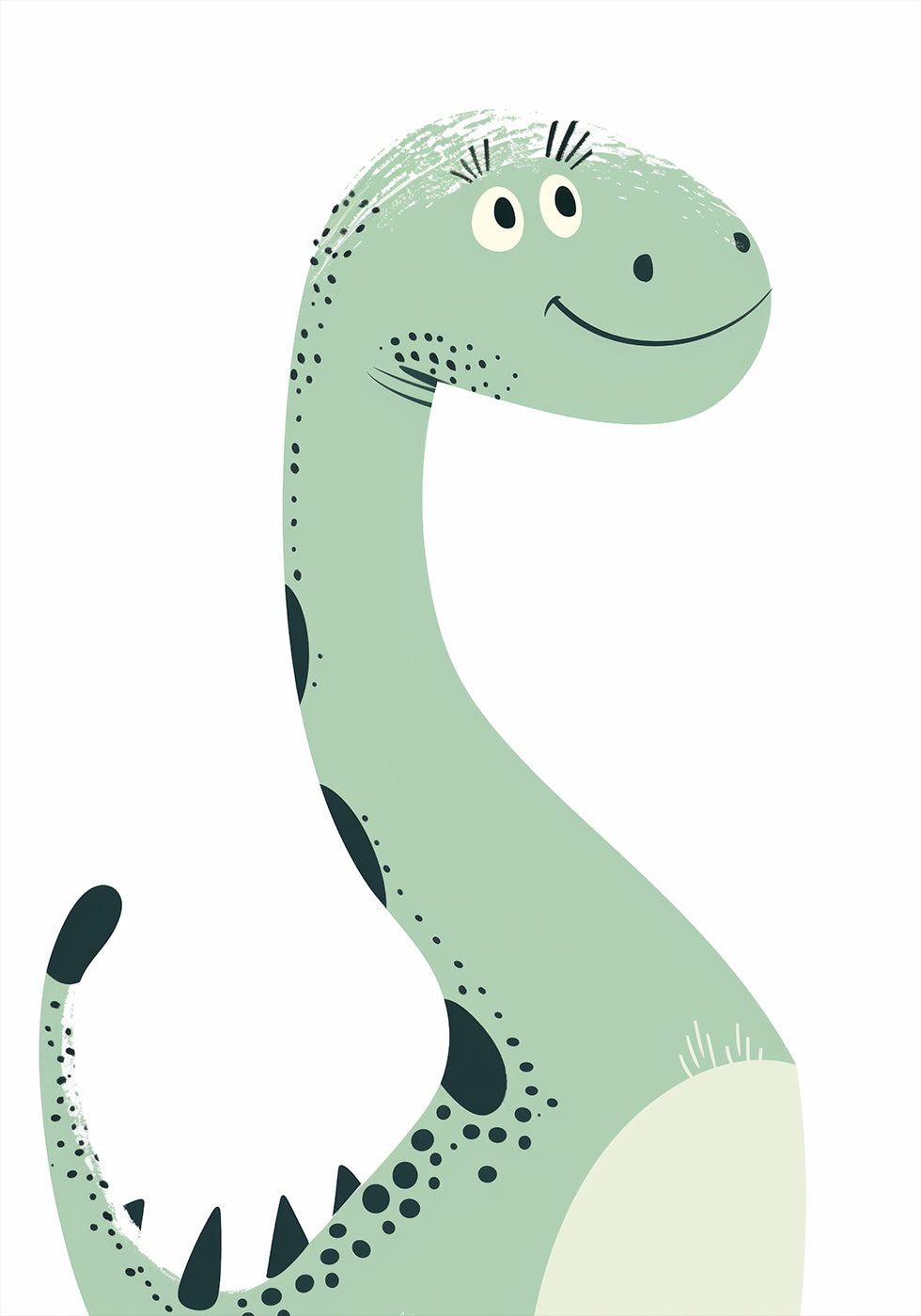 Friendly Dinosaur Plakat - Posterbox.dk