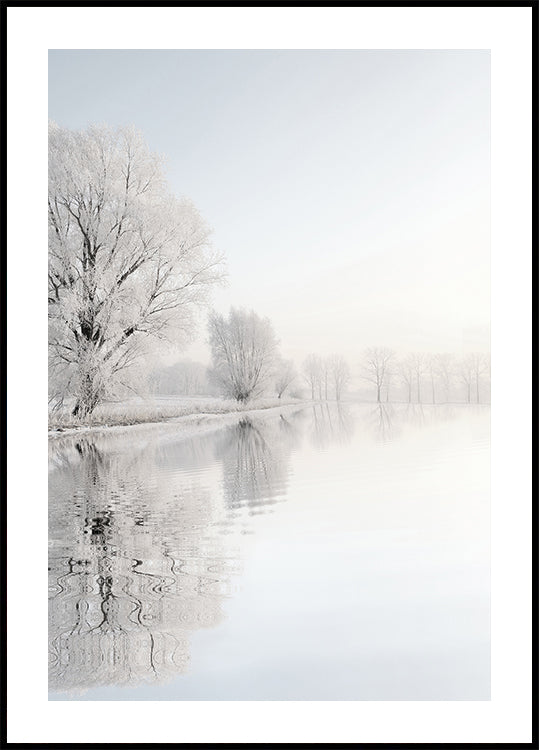 Frosty Winter Tree №1 Plakat - Posterbox.dk