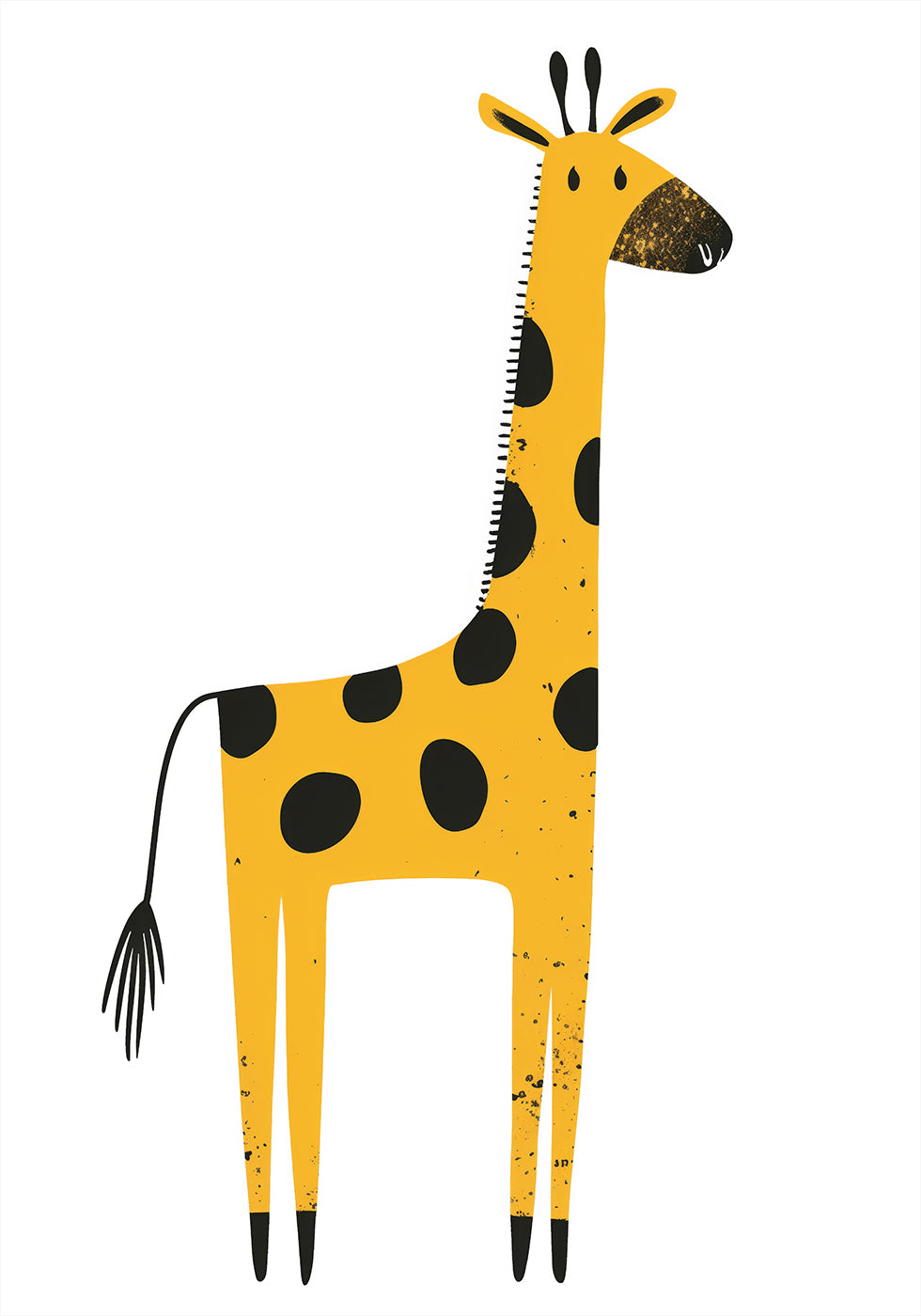 Giraffe Plakat - Posterbox.dk