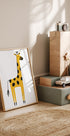 Giraffe Plakat - Posterbox.dk