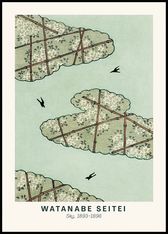 Green Sky Watanabe Seitei Plakat - Posterbox.dk