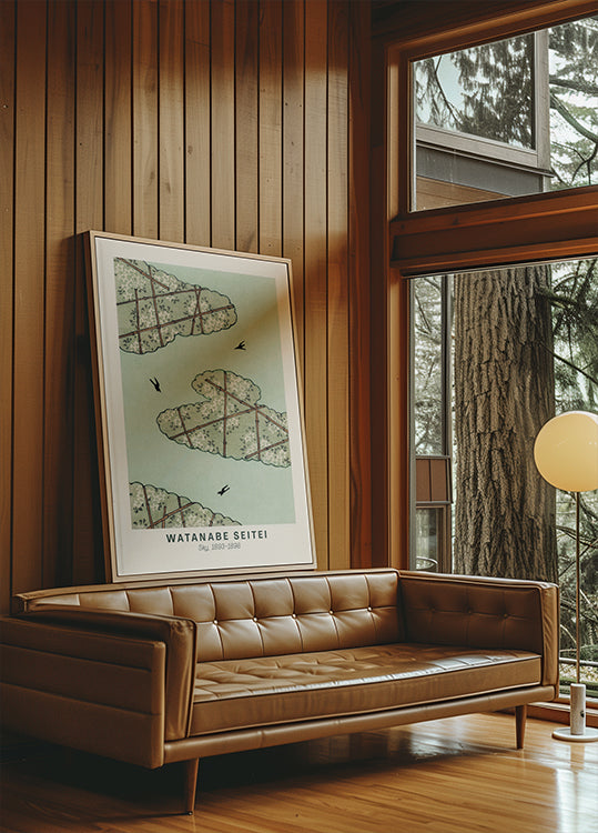 Green Sky Watanabe Seitei Plakat - Posterbox.dk