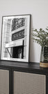 Gucci Boutique Black and White Plakat - Posterbox.dk