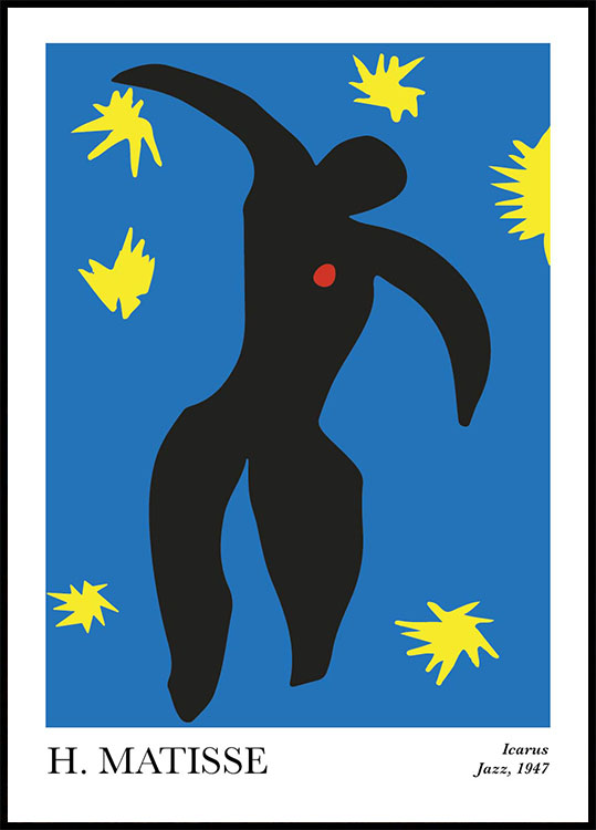 H. Matisse Icarus Plakat - Posterbox.dk