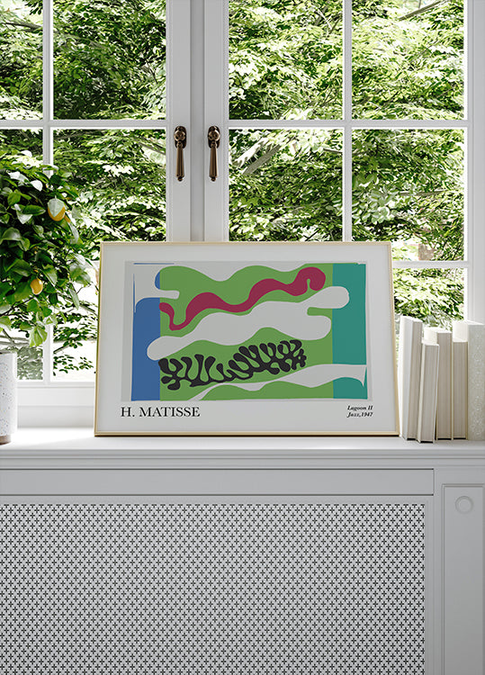 H.Matisse Lagoon II Plakat - Posterbox.dk