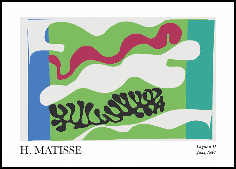 H.Matisse Lagoon II Plakat - Posterbox.dk