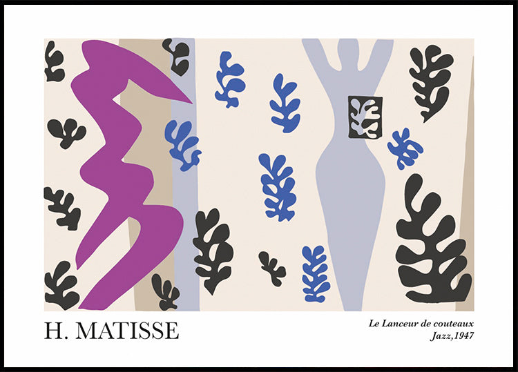 H. Matisse The Knife Thrower Plakat - Posterbox.dk