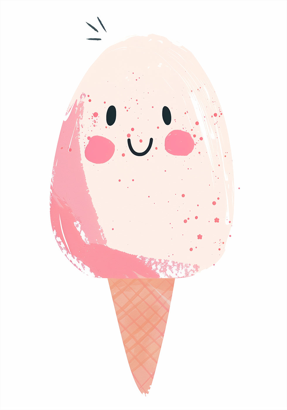 Happy Ice Cream Plakat - Posterbox.dk