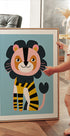 Happy Lion Plakat - Posterbox.dk