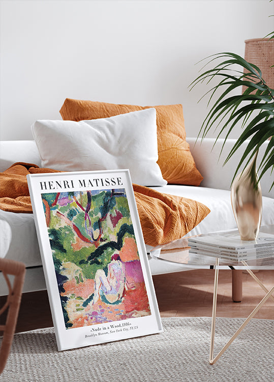 Henri Matisse Nude in a Wood Plakat - Posterbox.dk