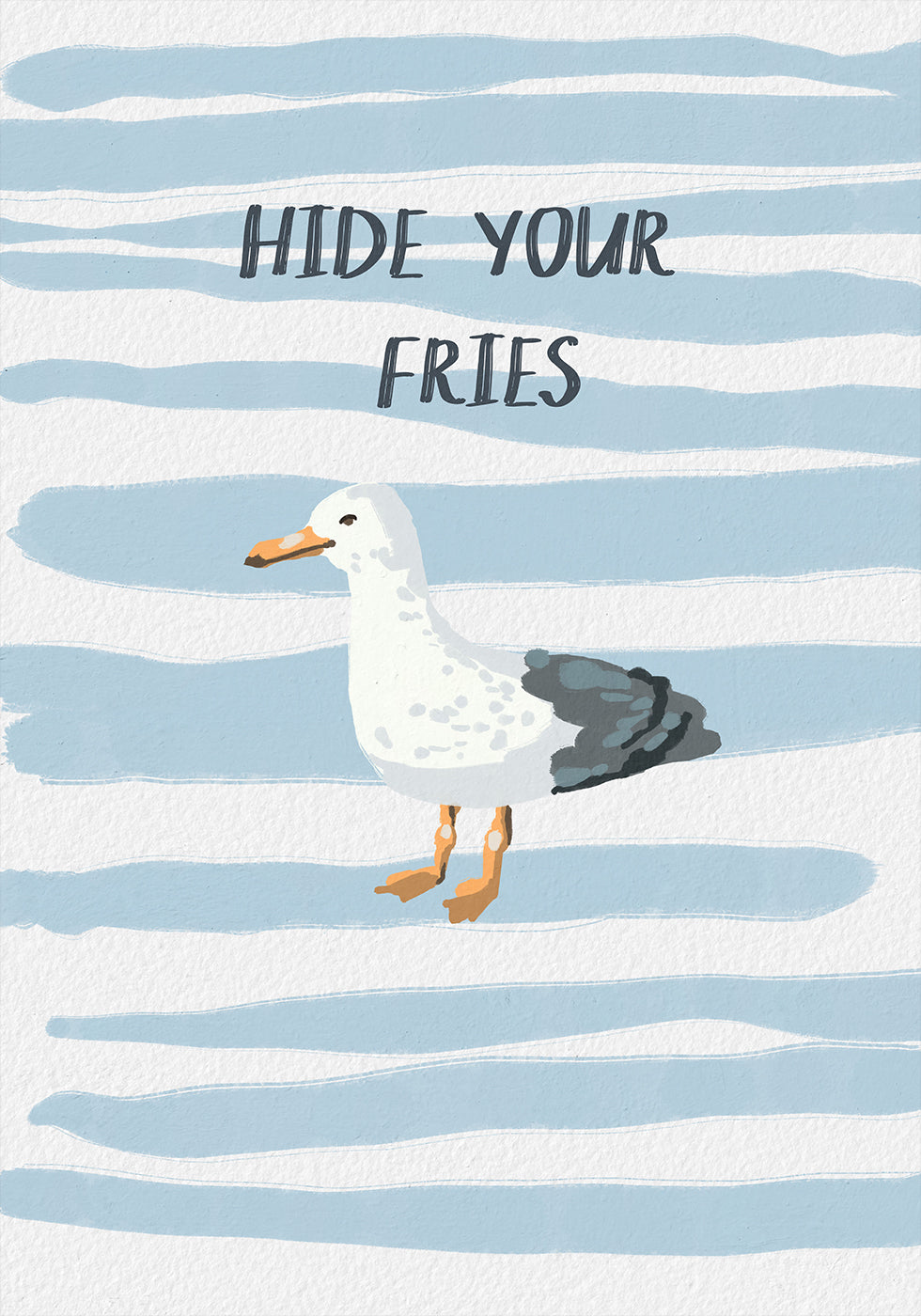 Hide Your Fries Plakat - Posterbox.dk