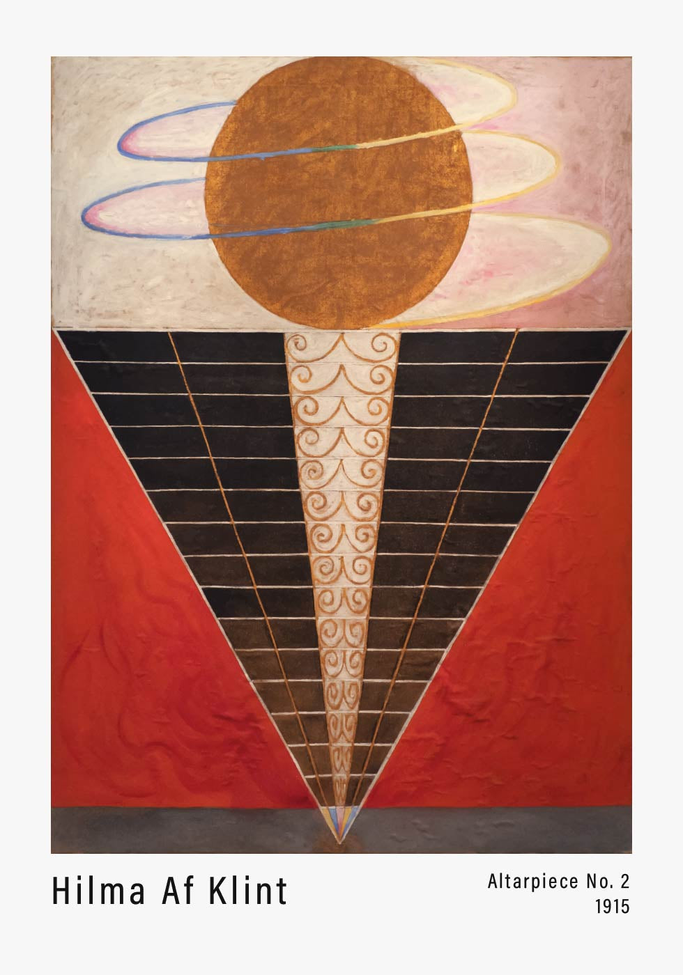 Hilma af Klint - Altarpiece No. 2 Plakat - Posterbox.dk