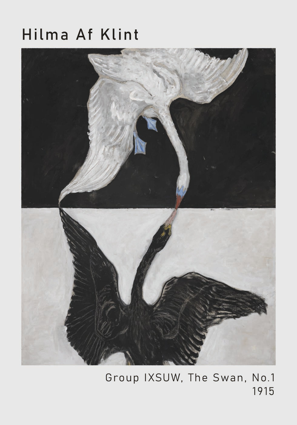 Hilma Af Klint - Group IXSUW, The Swan, No. 1 Plakat - Posterbox.dk