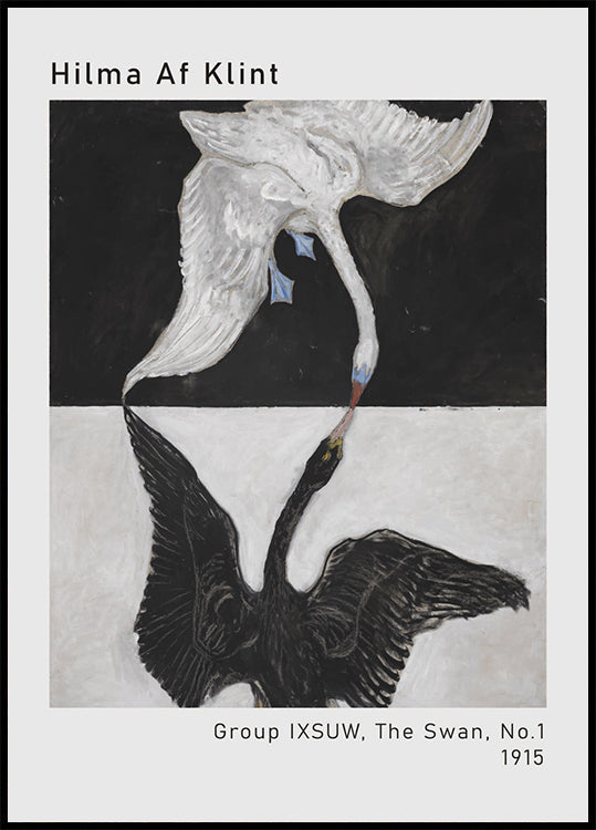 Hilma Af Klint - Group IXSUW, The Swan, No. 1 Plakat - Posterbox.dk