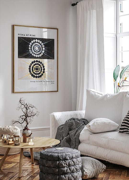 Hilma Af Klint - Group IXSUW, The Swan, No. 8 Plakat - Posterbox.dk