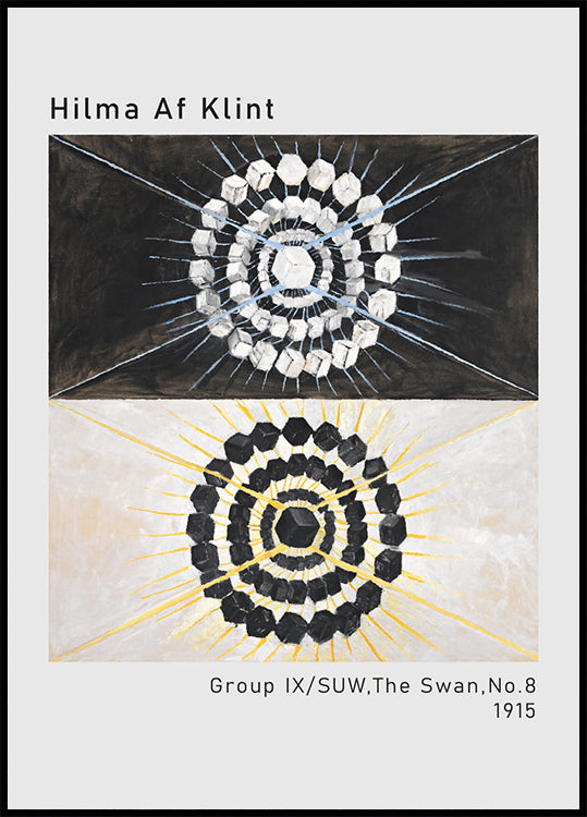 Hilma Af Klint - Group IXSUW, The Swan, No. 8 Plakat - Posterbox.dk