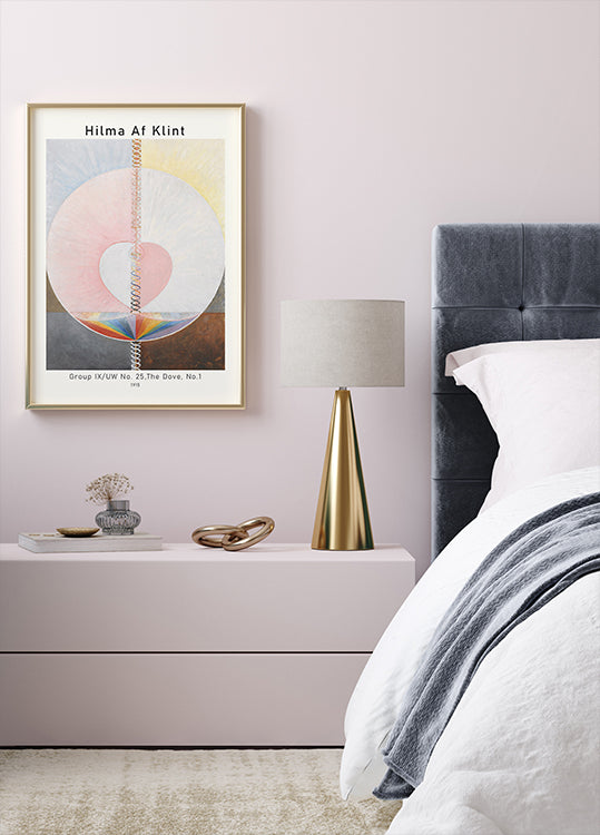 Hilma Af Klint - The Dove No. 1 Plakat - Posterbox.dk