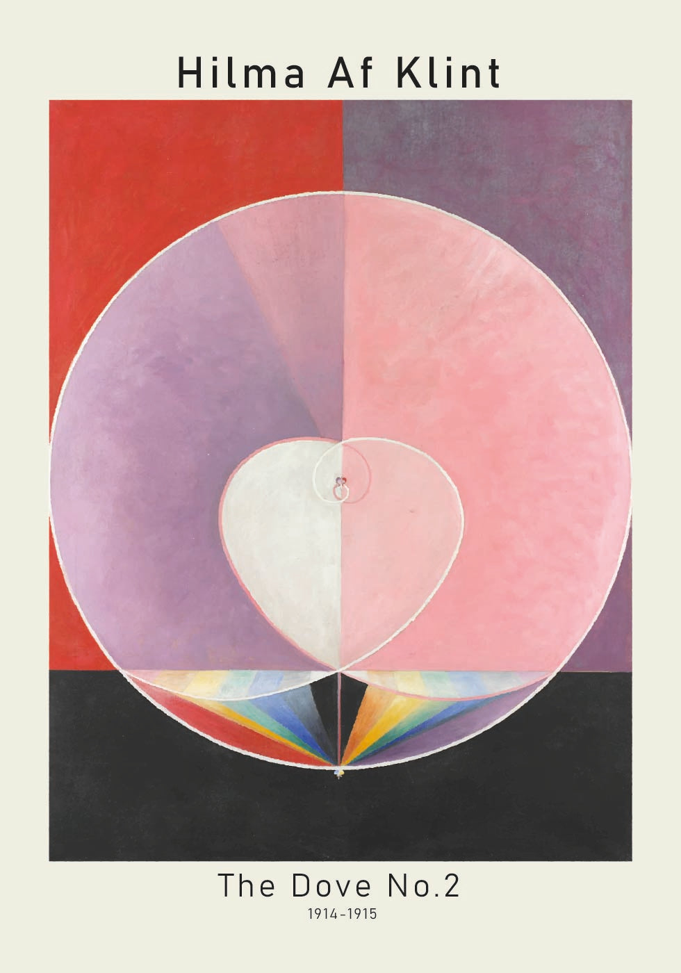 Hilma Af Klint - The Dove No. 2 Plakat - Posterbox.dk