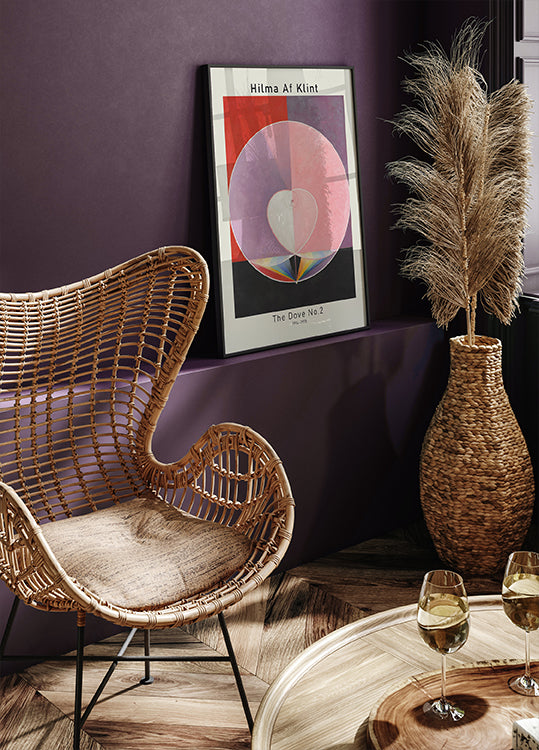 Hilma Af Klint - The Dove No. 2 Plakat - Posterbox.dk
