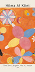 Hilma Af Klint - The Ten Largest, No. 4, Youth Plakat - Posterbox.dk