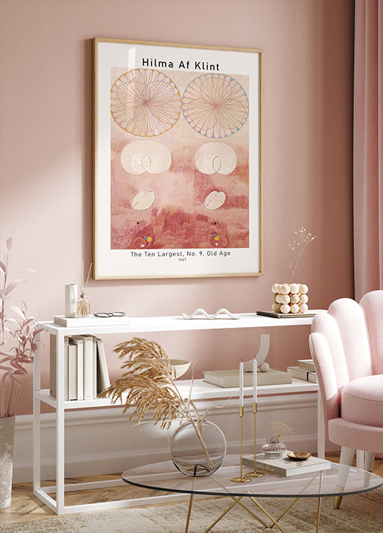 Hilma Af Klint - The Ten Largest, No. 9, Old Age Plakat - Posterbox.dk