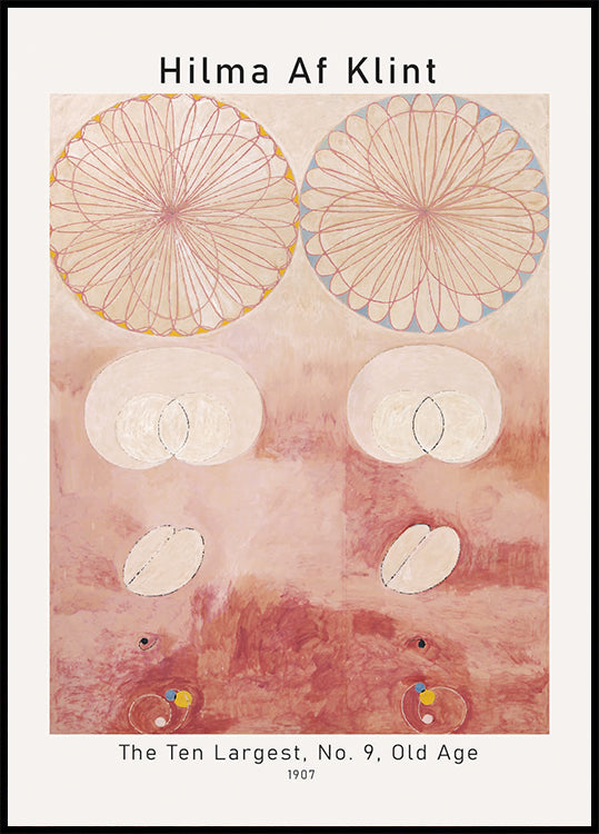 Hilma Af Klint - The Ten Largest, No. 9, Old Age Plakat - Posterbox.dk