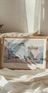 In the Boudoir Feminine Interior Impressionist, Frederick Carl Frieseke 1914 Plakat - Posterbox.dk