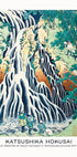 Katsushika Hokusai - Kirifuri Waterfall at Mount Kurokami Plakat - Posterbox.dk