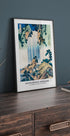 Katsushika Hokusai - Yoro Waterfall in Mino Province Plakat - Posterbox.dk