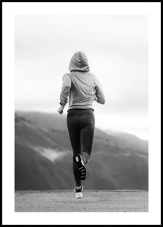 Keep Running Plakat - Posterbox.dk