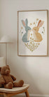 Kissing Bunnies Plakat - Posterbox.dk